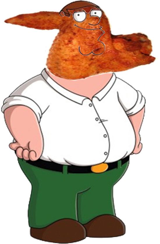 Chicken Wing Head Peter Griffin By Darthraner83 - Peter Griffin Family Guy (782x990)
