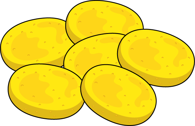 Chicken Nugget Clipart - Nugget Clipart (633x408)