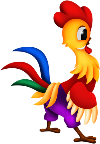 Pin By Любовь Абросимова On Петушки,курочки - Monkey And The Chicken Clip Art (375x500)