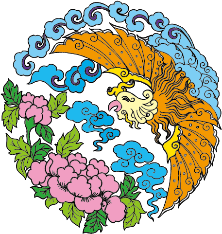 Fenghuang County Motif Clip Art - Fenghuang County Motif Clip Art (685x595)