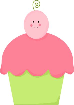 Happy Cupcake - Happy Cupcake Clip Art (294x413)