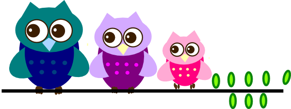 26 Owl Sitting On Tree Clipart Images And Graphics - Owls On A Branch Clipart (600x225)