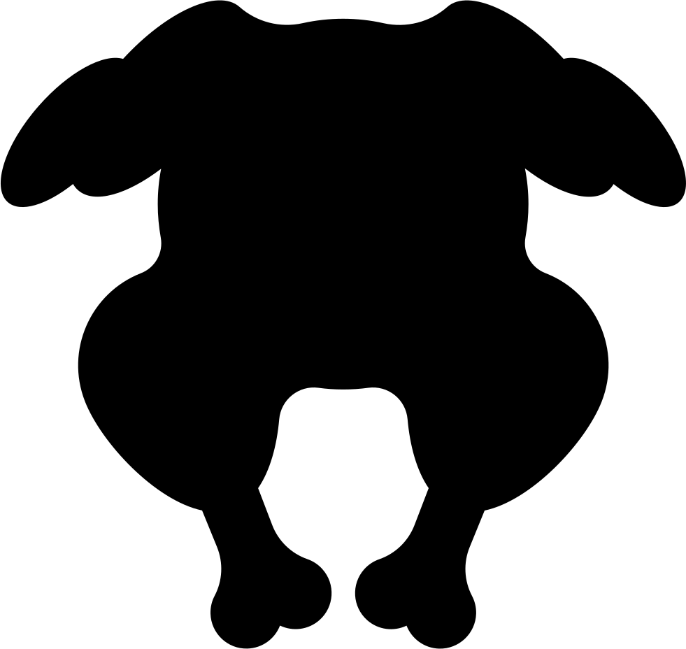 Chicken Silhouette Without Head Comments - Chicken Silhouette Without Head Comments (981x928)