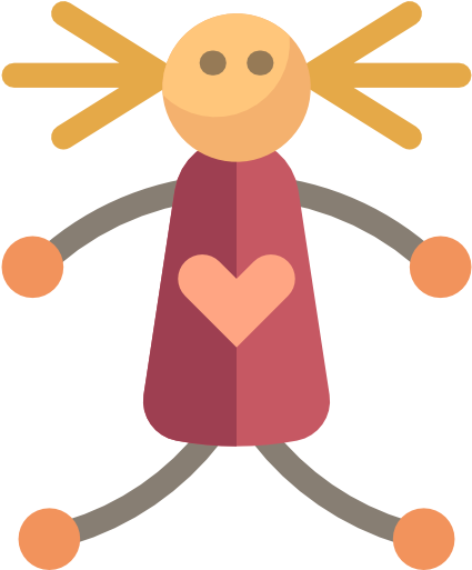 Scalable Vector Graphics Doll Icon - Toy (512x512)