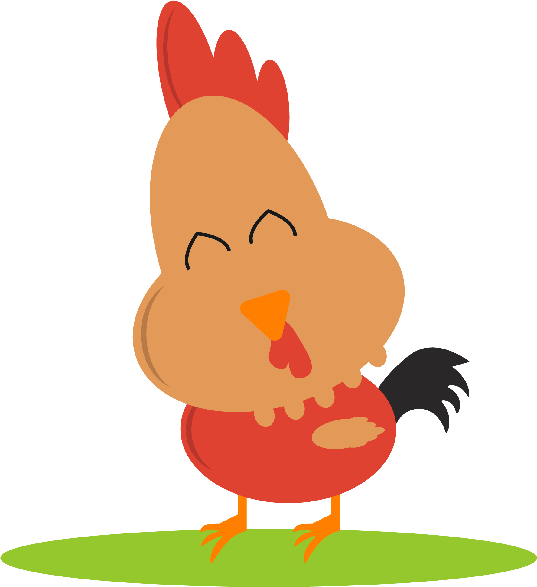 Hey There, I'm Chelsea The Chicken - Farm (2084x2084)