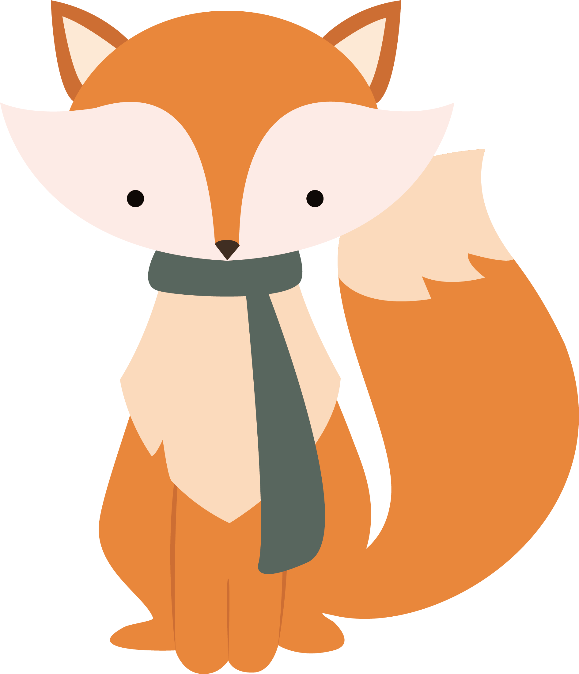 Fox Scalable Vector Graphics Computer File - Fox Scalable Vector Graphics Computer File (1890x2198)