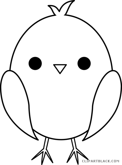 Black And White Chicken Animal Free Black White Clipart - Chicken Clip Art Black (443x600)