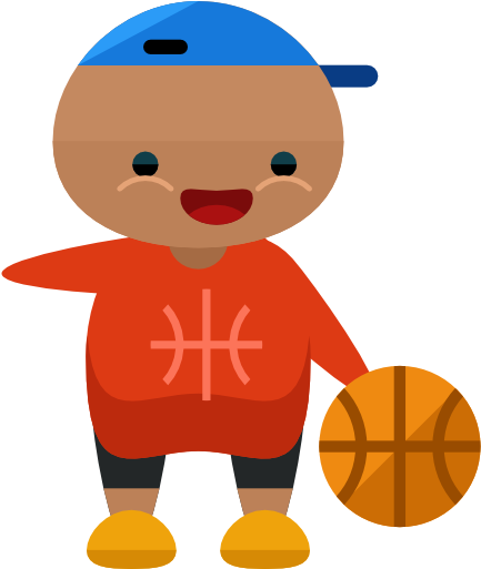 Scalable Vector Graphics Basketball Icon - Scalable Vector Graphics Basketball Icon (512x512)