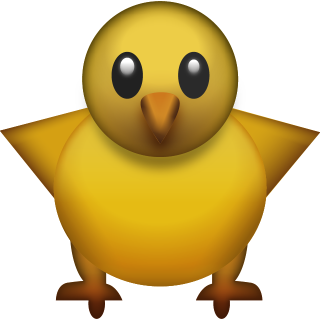Download Ai File - Emoji Chick (640x640)