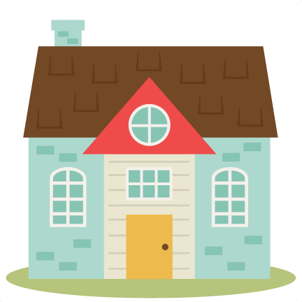 Cute House Clipart - Cute House Clipart Free (432x432)