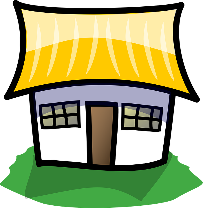 Old House Clipart 25, - Home Clipart (701x720)