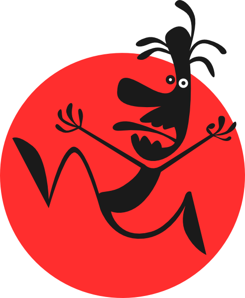 Panic Scared Running Clip Art Free Vector - Panic Clipart (492x598)