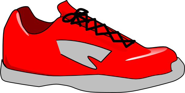 Shoe Clip Art - Clip Art Of Shoe (600x302)