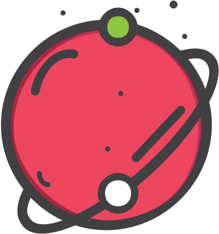 Planet Scalable Vector Graphics Ico Icon - Planet Icon (512x512)