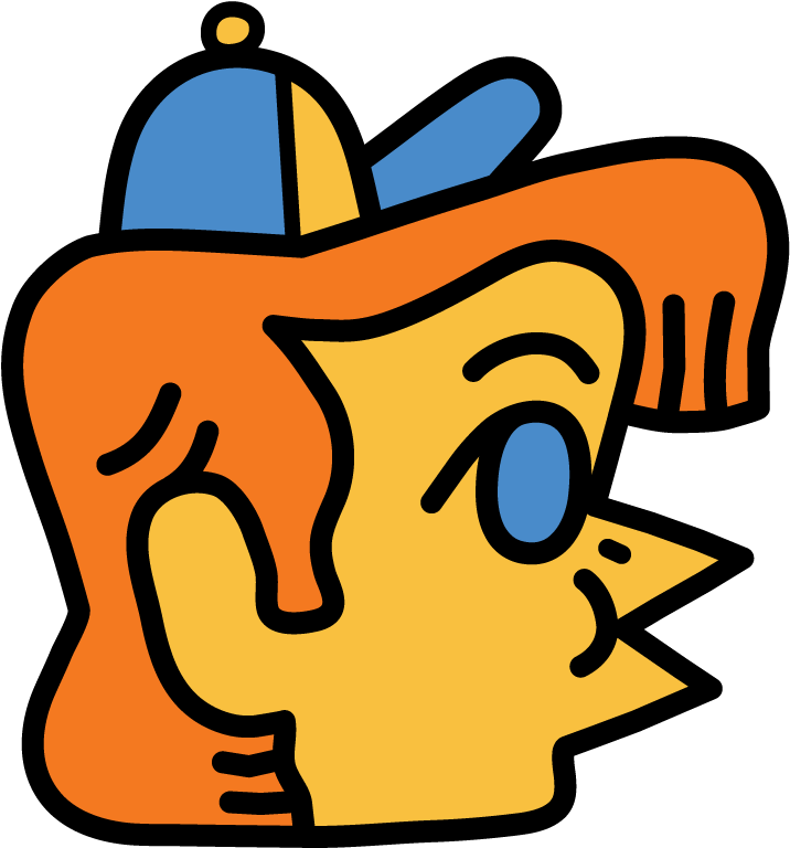 Image Of Chicken Boy Pin - Chicken (1000x1000)