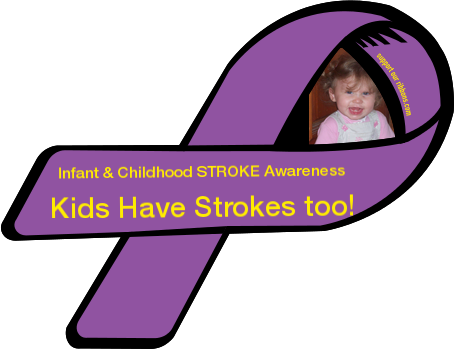 Infant & Childhood Stroke Awareness / Kids Have Strokes - Food Allergy Awareness Week 2018 (455x350)