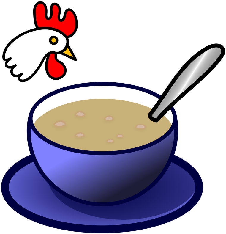 Chicken Soup - Leek And Potato Soup Clipart (800x800)