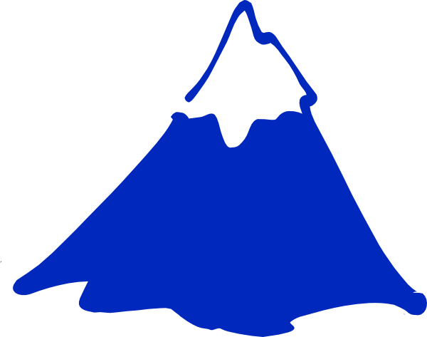 Mountain Peak Clip Art At Clker Com Vector Clip Art - Peak Clipart (600x473)