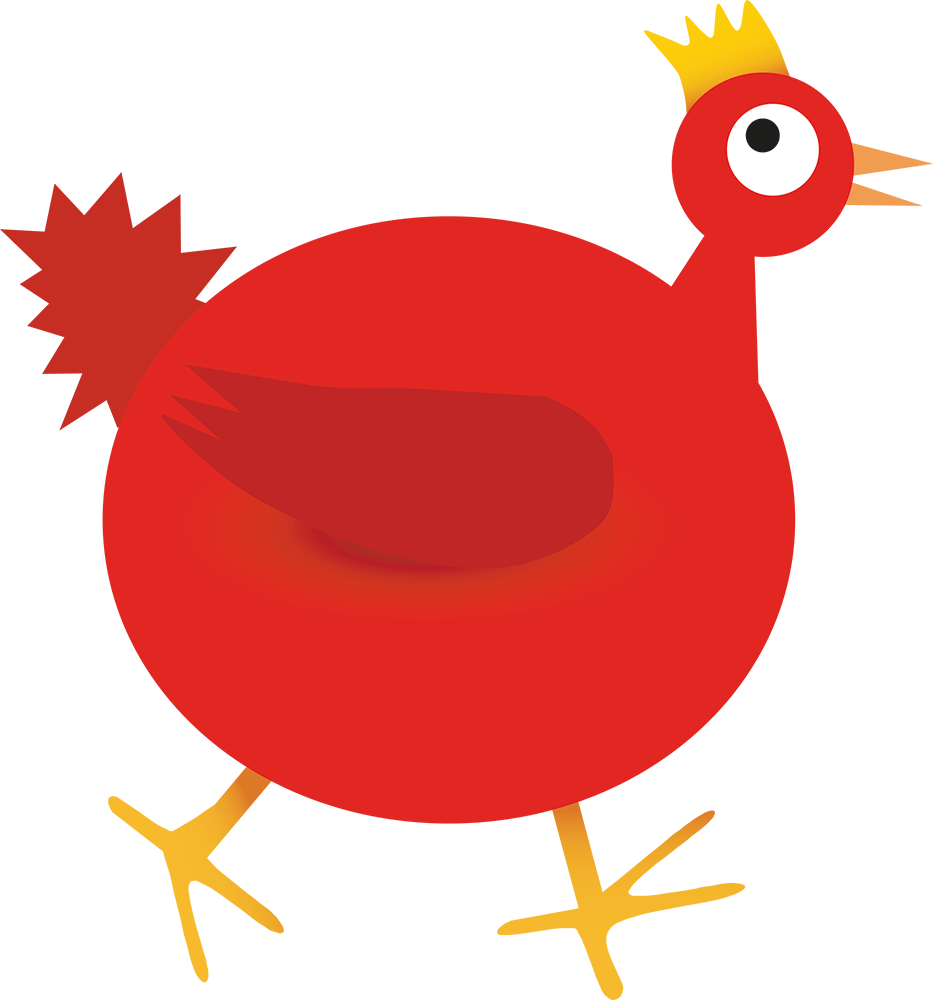 The Little Red Hen - The Little Red Hen (933x1000)