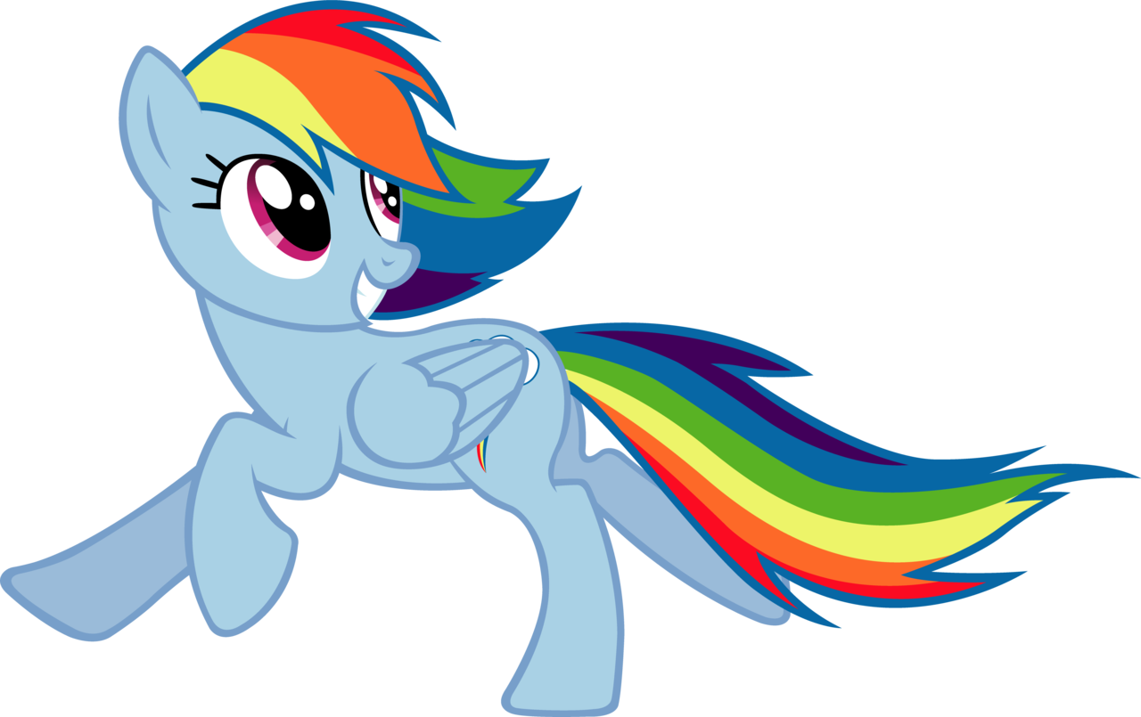 Dash Running By Capt-nemo - My Little Pony Running (1280x805)