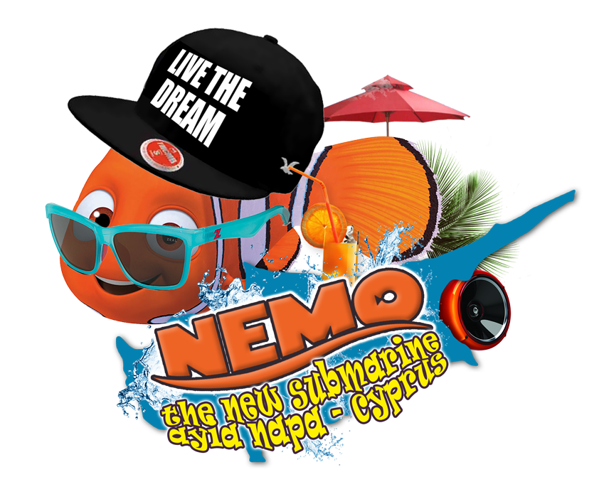 Nemo The New Submarine Ayia Napa - Graphic Design (849x702)