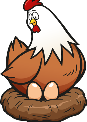 Sınıf Zıt Anlamlı Kelimeler- Tavuklar - Tavuk Clipart Png (422x400)