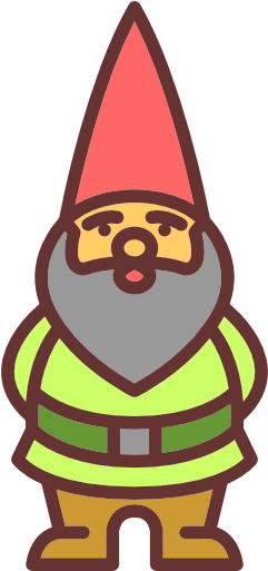 Gnome Goblin Scalable Vector Graphics Icon - Dwarf (512x512)