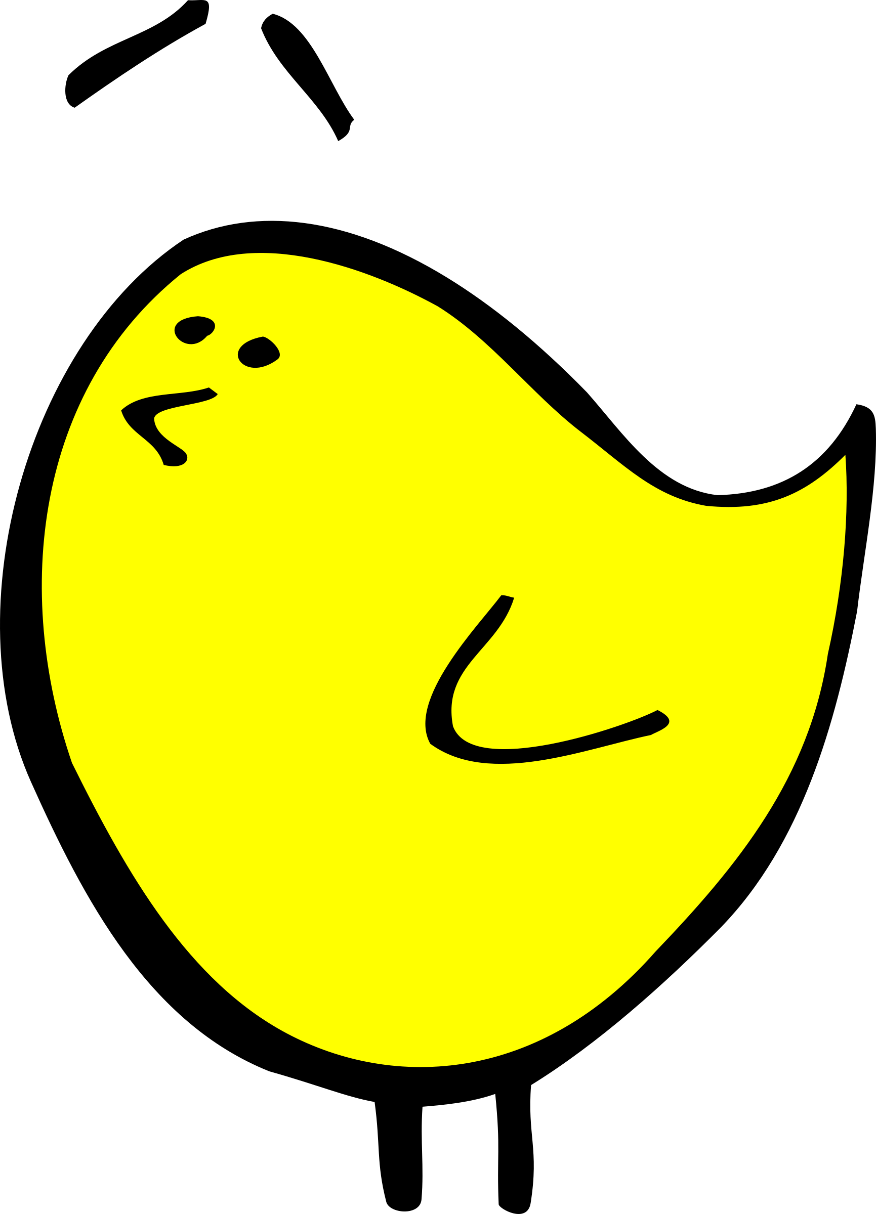 Cartoon Chicken - Chicken (1731x2400)