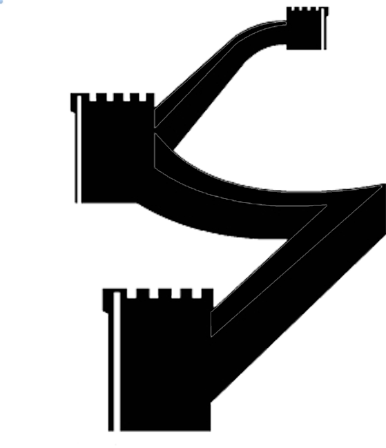 American Immigration The Chinese Final - Great Wall Of China Silhouette (559x649)
