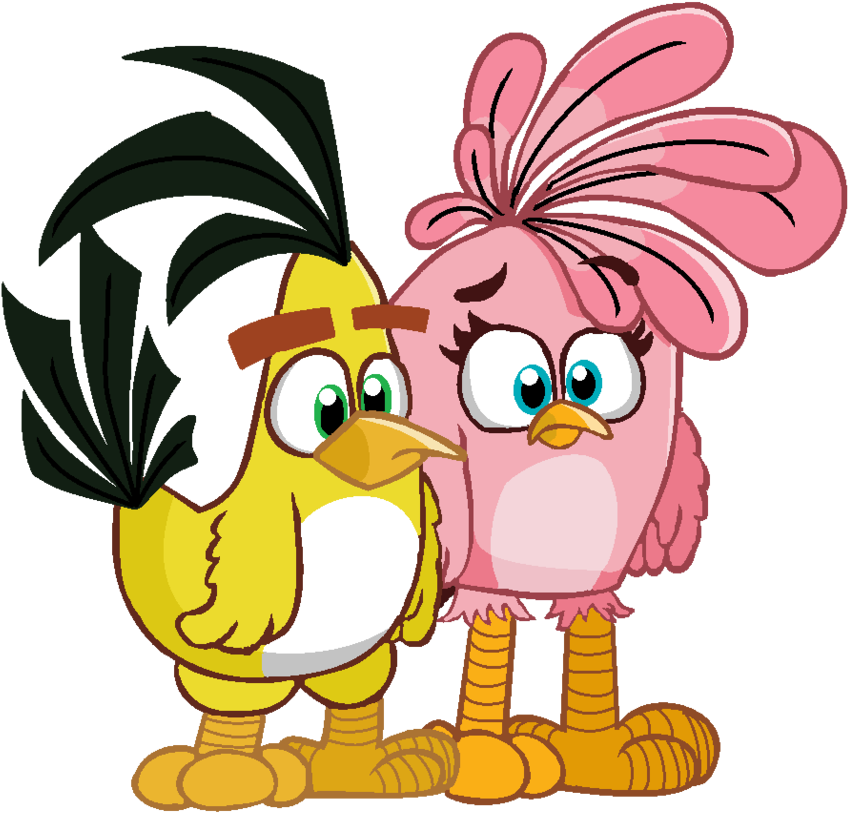 The Angry Birds Movie- Chuck And Stella By Bluejay5678 - Angry Birds Chuck And Stella (921x868)