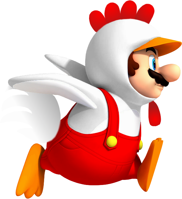 Chicken Mario Nsmbvr - Mario Party 8 Candies (611x667)