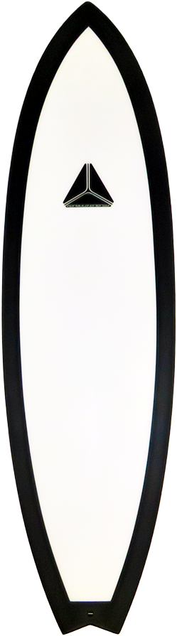 Formula Energy Usc Nemo Custom Surfboard - Black And White Surfboard Clipart (906x900)