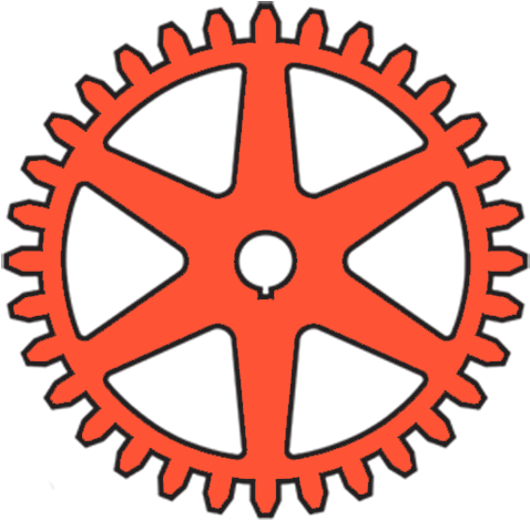 Chris Rummell Is A Mixed-media Artist, Often Combining - Industrial Gear (512x512)