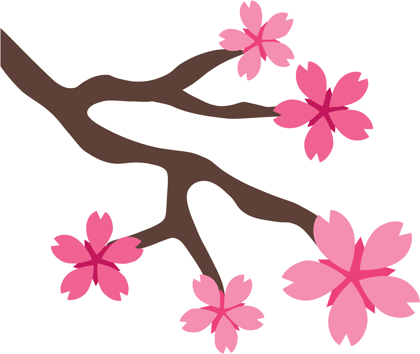 Sakura Clipart Transparent - Sakura Icon (1600x1600)