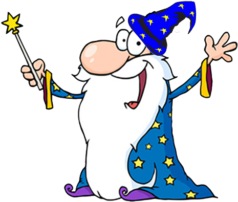 Thank You So Much For Returning My Hat If You Use My - Cartoon Wizard Png (500x423)