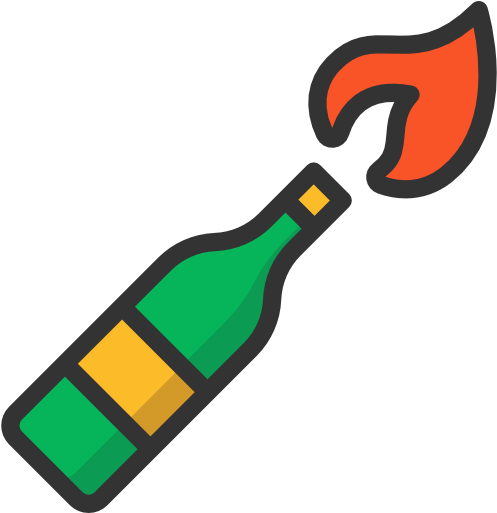İsyancı Level Sistemi, İsyancı Level Sistemi Plugini, - Molotov Cocktail Icon (512x512)