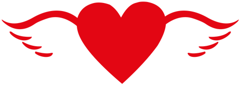 Scalable Vector Graphics Computer Software - Heart With Wings Svg (512x512)