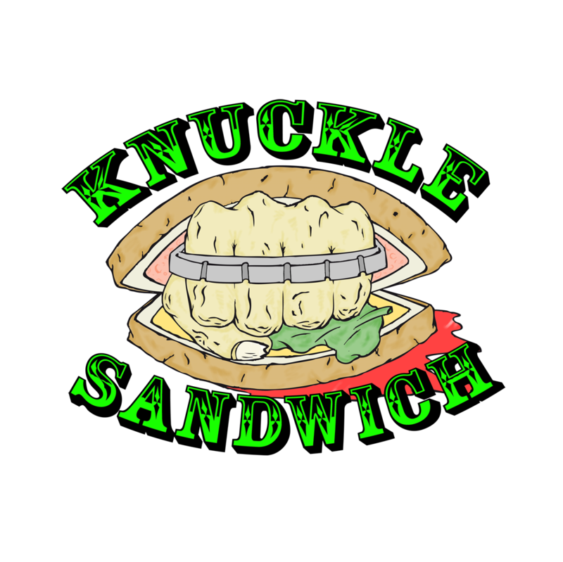 Knuckle Sandwich Band Design By Tintizzle On Clipart - Knuckle Sandwich (800x799)