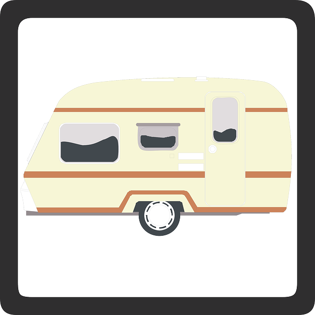 Vacation Home, Recreation, Mobile, Camp, Travel, Vacation - Caravan Clip Art (640x640)