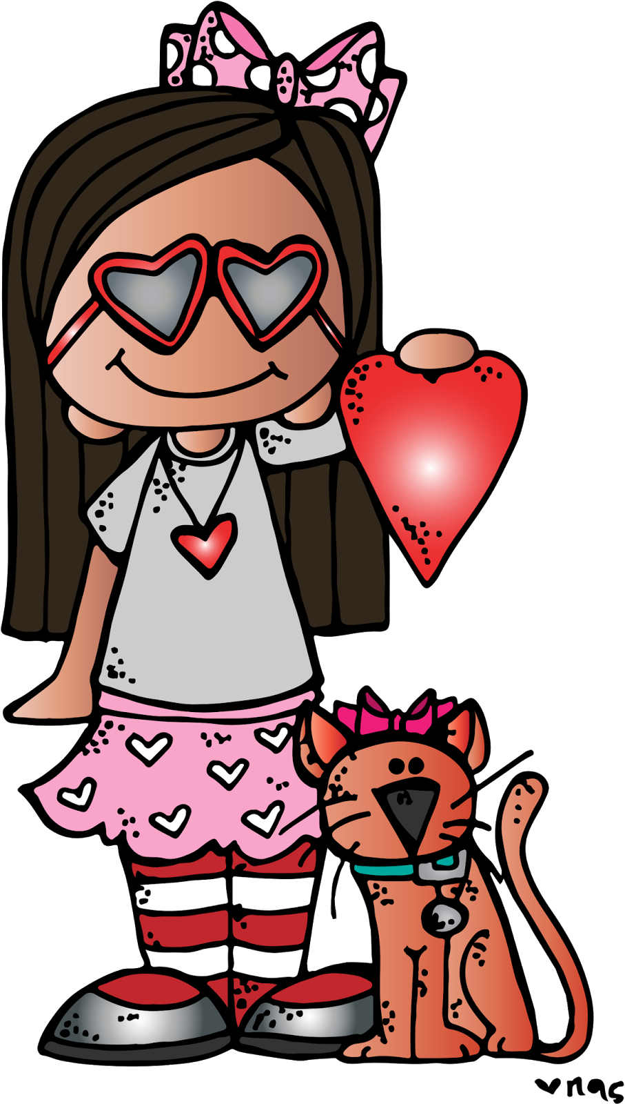 Have A Great Valentine's Day - Melonheadz Valentine Clipart (907x1600)