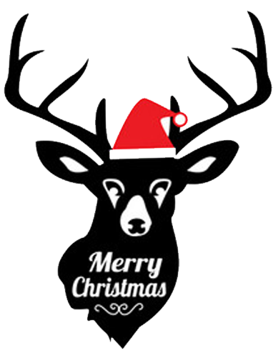 Reindeer Christmas Scalable Vector Graphics - Reindeer Christmas Scalable Vector Graphics (500x500)