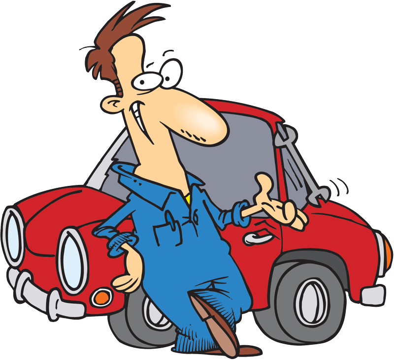 Cartoon Auto Mechanic Clip Art - Cartoon Auto Mechanic Clip Art (800x730)