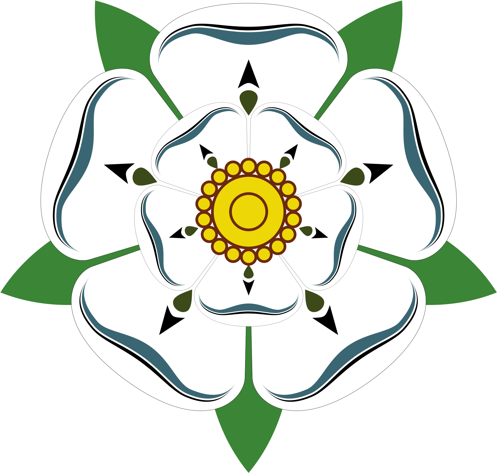 White Rose Of York Wars Of The Roses Red Rose Of Lancaster - White Rose Of York Wars Of The Roses Red Rose Of Lancaster (2000x1913)