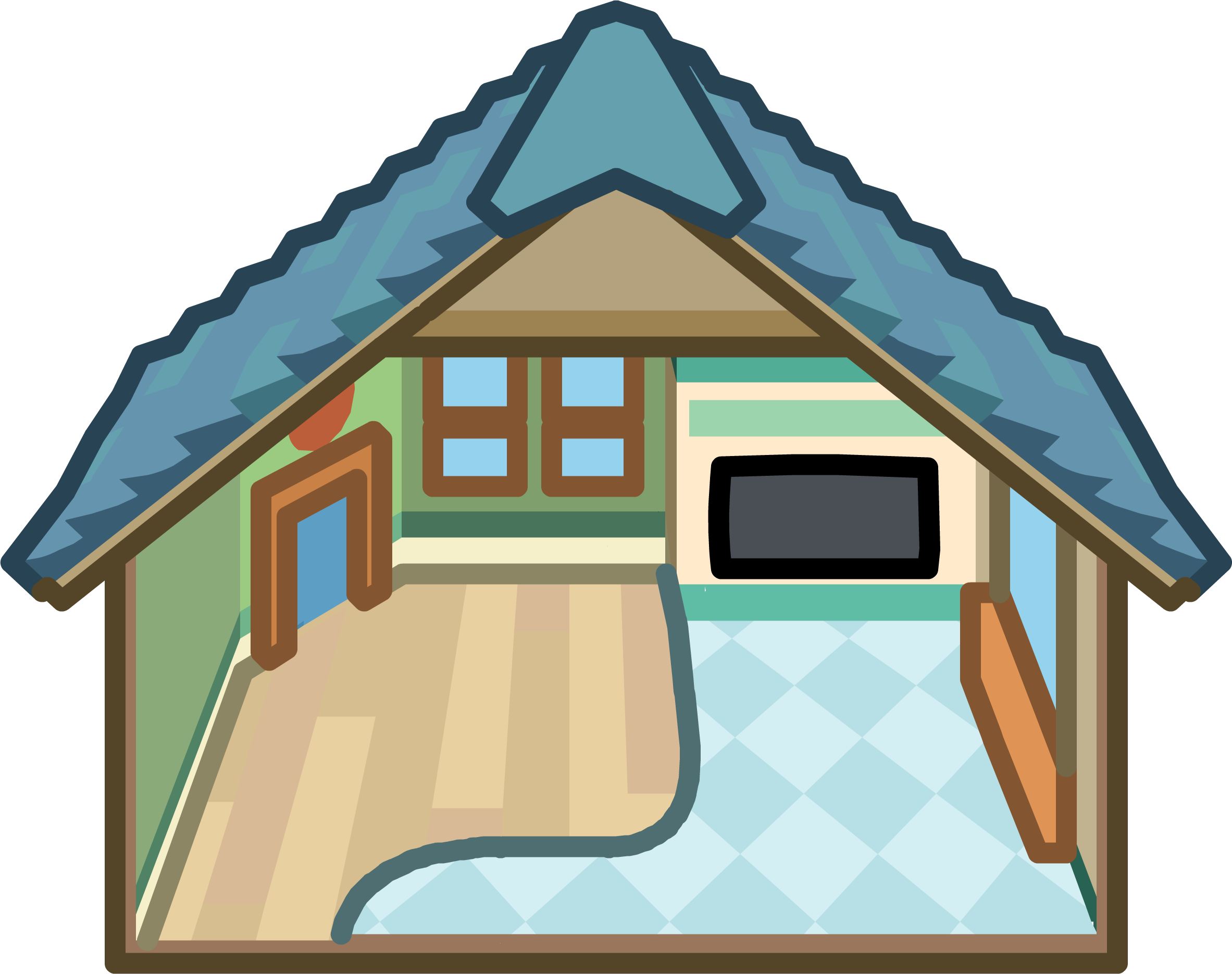 Emperor Palpatine Mask Club Penguin Wiki Fandom Powered - Club Penguin Gold Igloo Id (2365x1871)