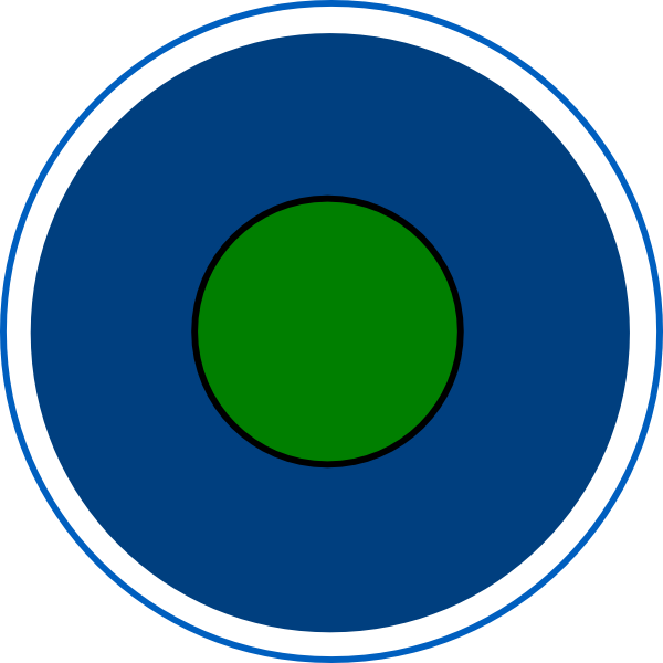 Home Icon Button With Center Green - Bio Ernte Austria (600x600)