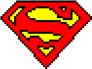 Pin Make Pixel Art Minecraft Funny 7 How 8 On Pinterest - Superman Logo (960x640)