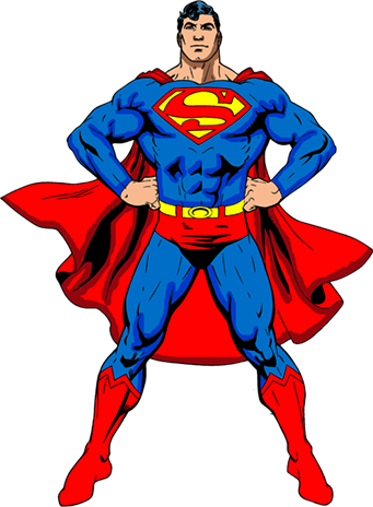 Superman Icon Clipart - Superman Png (341x464)