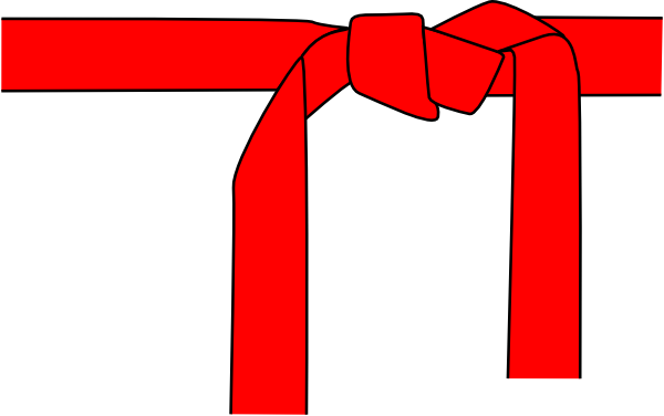 Superman Clipart Belt - Taekwondo Green Belt Meaning (600x376)