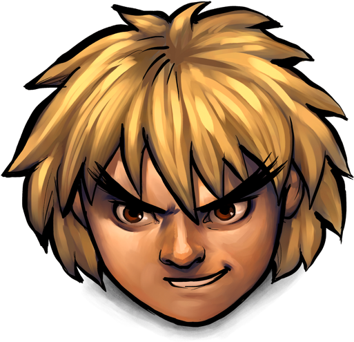 Street Fighter Ken Masters Icon - Street Fighter Character Icons (512x512)