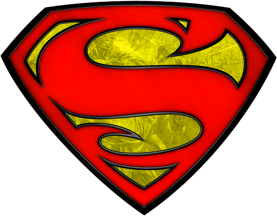 Superman Clipart Blue - Emblem (900x695)